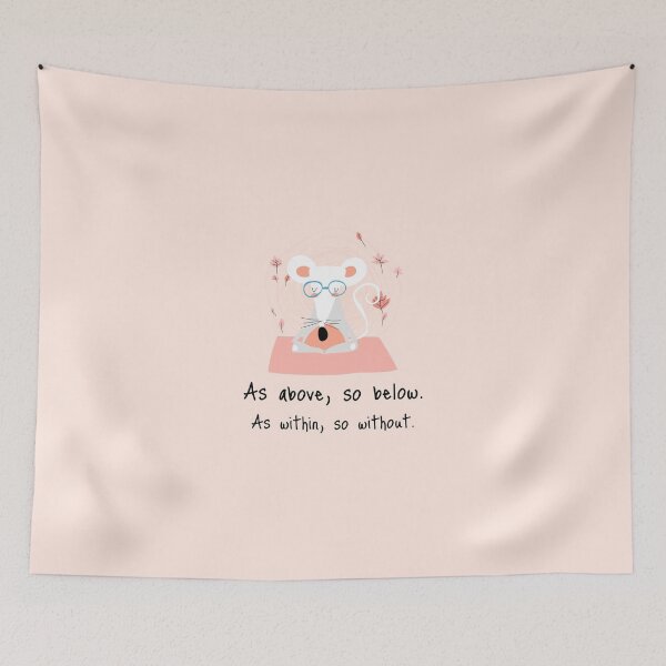 Item preview, As above, so below. As within, so without. designed and sold by WellspringXflow.