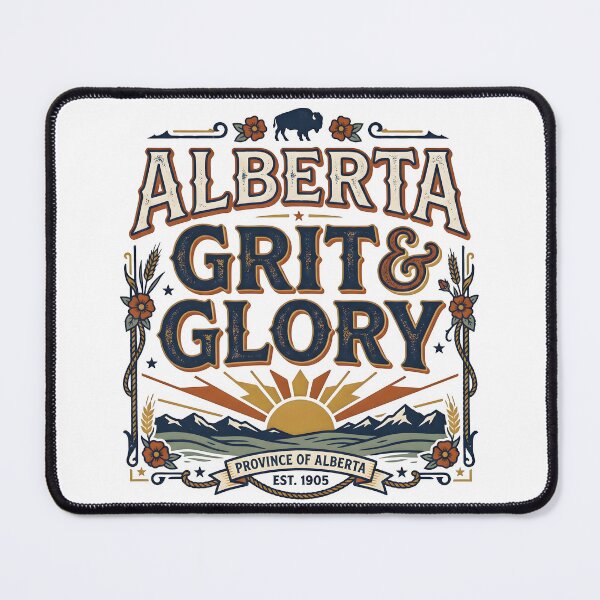 Item preview, alberta state art, alberta gifts, alberta design, canada art, canadian province designed and sold by TrueArtVibes.