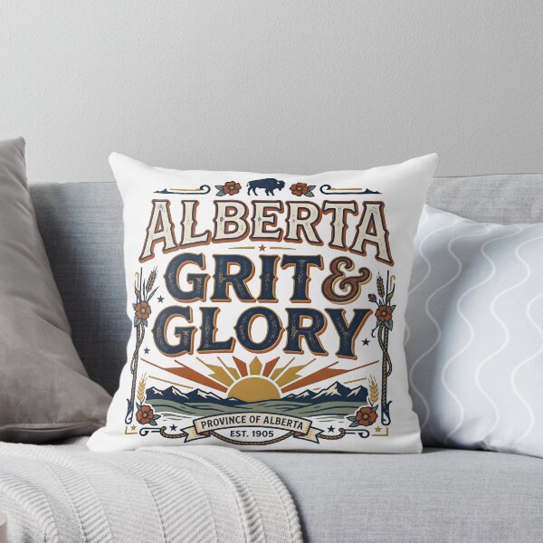 Item preview, alberta state art, alberta gifts, alberta design, canada art, canadian province designed and sold by TrueArtVibes.