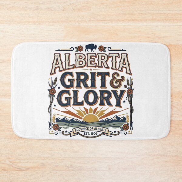 Item preview, alberta state art, alberta gifts, alberta design, canada art, canadian province designed and sold by TrueArtVibes.