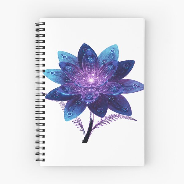 Item preview, Neon Cyber Bloom – Futuristic Sci‑Fi Flower" designed and sold by Dzblack.