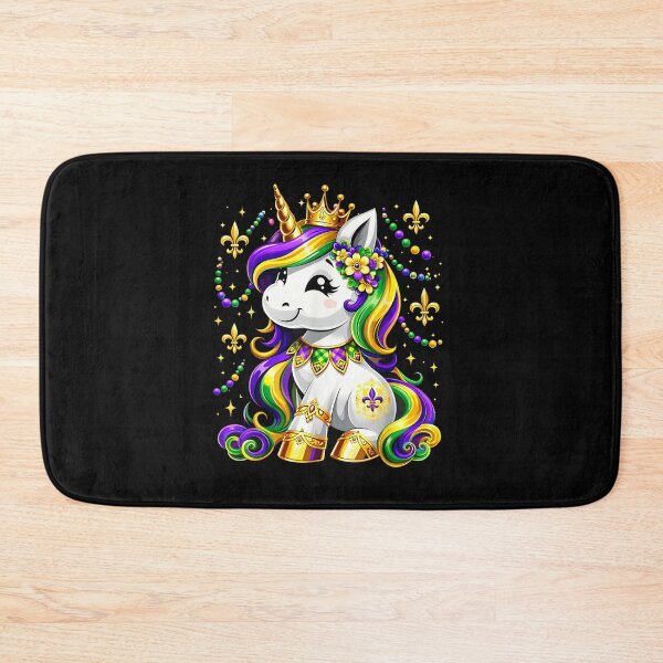 Item preview, Cute Unicorn Mardi Gras Girls Kids designed and sold by Boutkimaewab.