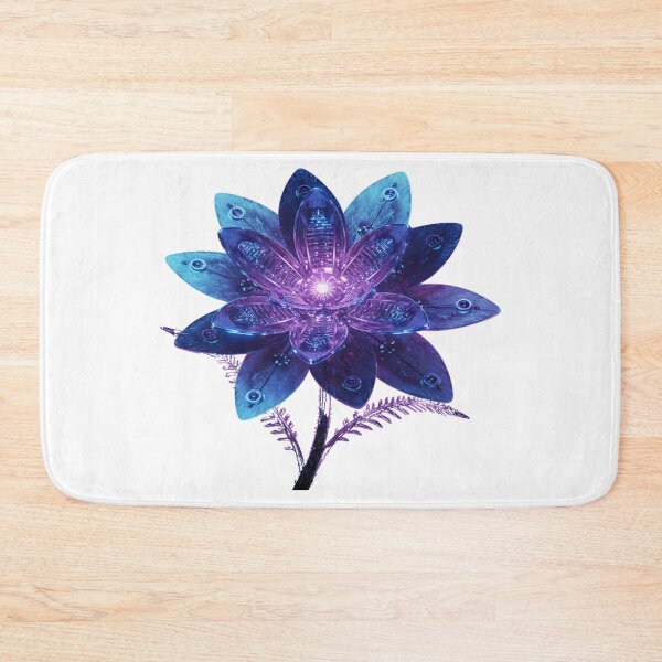 Item preview, Neon Cyber Bloom – Futuristic Sci‑Fi Flower" designed and sold by Dzblack.