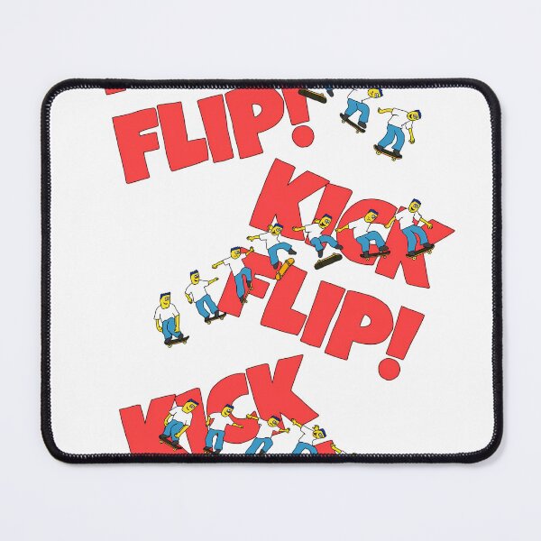 Item preview, Kickflip! Funny Skateboard Cartoon Illustration designed and sold by kpeco.