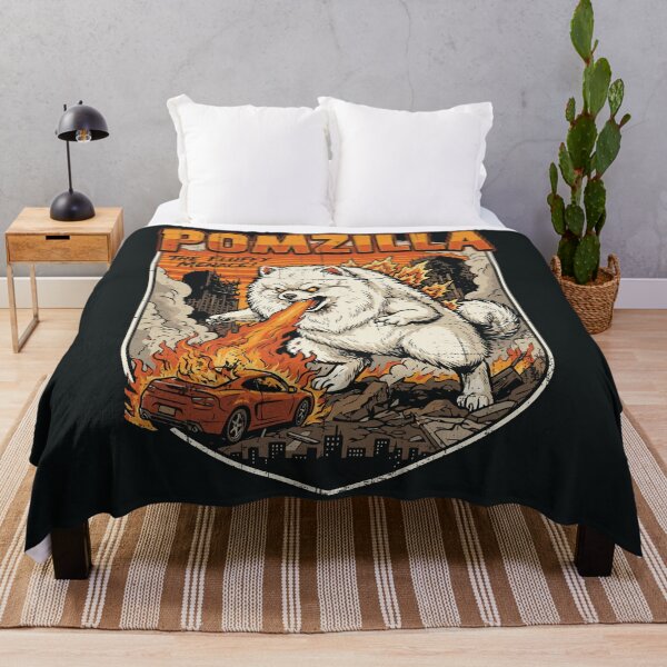 Item preview, Pomzilla Pomeranian Breathing Fire Vintage Comic  designed and sold by Y-Vibes.