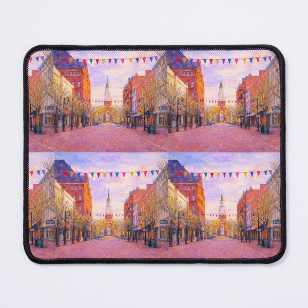 Item preview, Church Street Burlington Vermont Art designed and sold by Vermont Gifts and Art.
