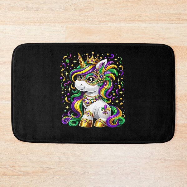 Item preview, Cute Unicorn Mardi Gras Mask for Girls Kids Women designed and sold by Boutkimaewab.