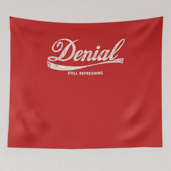 Item preview, Denial – Still Refreshing Vintage Cola Parody designed and sold by TheArtOfCar.