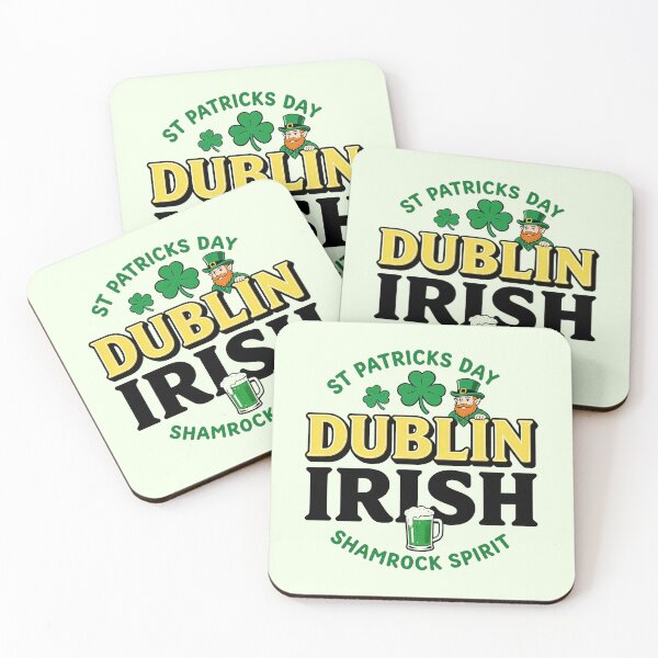 Item preview, Dublin Irish Shamrock Spirit Saint Patricks Day designed and sold by zzz888.