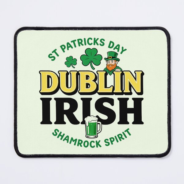 Item preview, Dublin Irish Shamrock Spirit Saint Patricks Day designed and sold by zzz888.