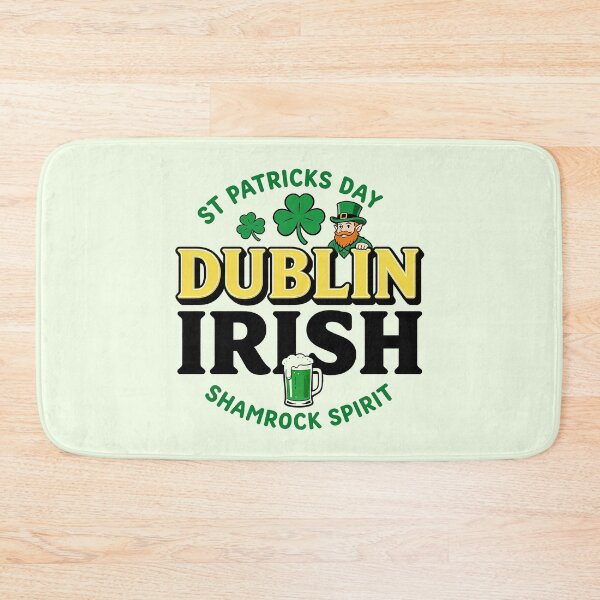 Item preview, Dublin Irish Shamrock Spirit Saint Patricks Day designed and sold by zzz888.