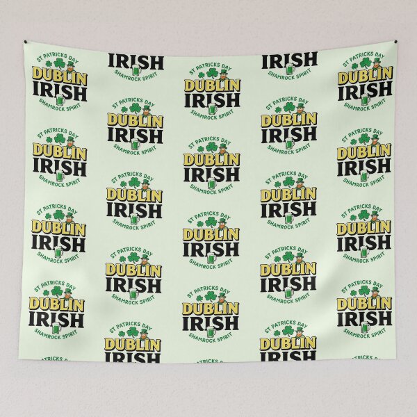 Item preview, Dublin Irish Shamrock Spirit Saint Patricks Day designed and sold by zzz888.