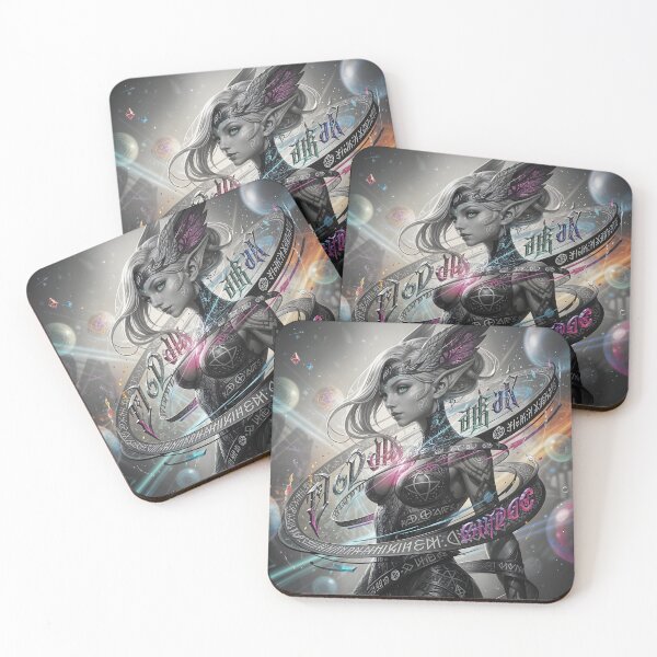 Item preview, Astral portrait at the crossroads of times and worlds designed and sold by KunstGeist.
