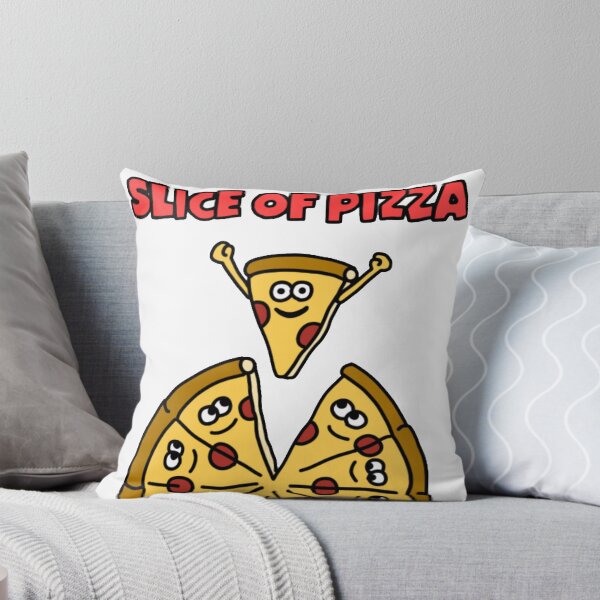 Item preview, Slice of Pizza – Cute Funny Pizza Illustration designed and sold by kpeco.