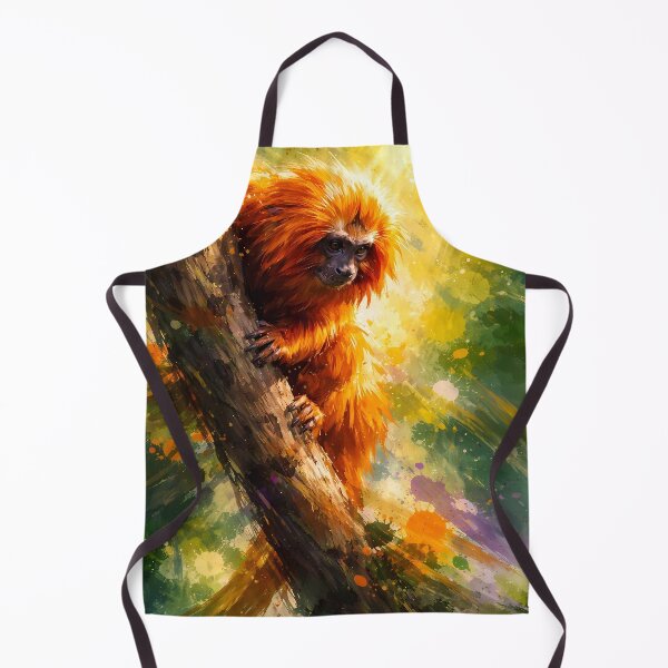 Item preview, Golden Lion Tamarin on a Branch designed and sold by cuprum.