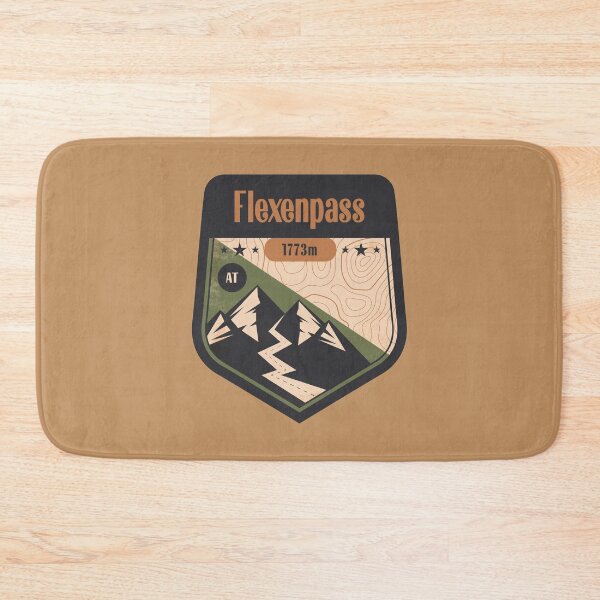 Item preview, Flexen Pass Alpine Road Badge designed and sold by CynthiaGraphics.