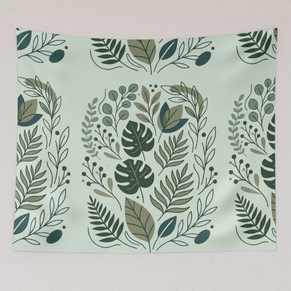 Item preview, Leaves Illustration designed and sold by HeyyItsNikki.