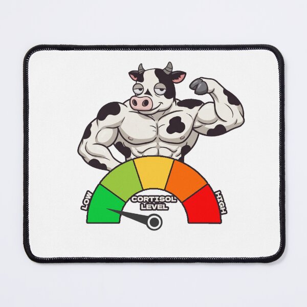 Item preview, Low Cortisol Level Cow designed and sold by PlayboiKopi.