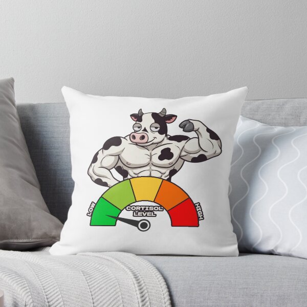 Item preview, Low Cortisol Level Cow designed and sold by PlayboiKopi.