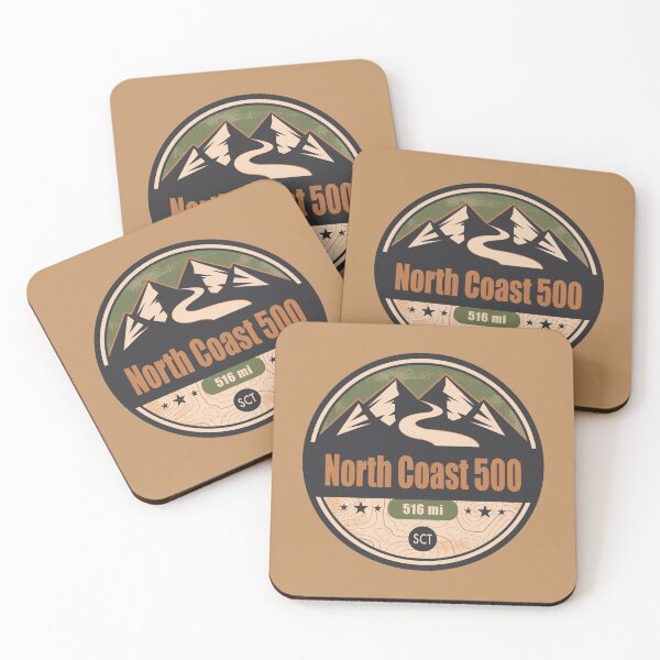Item preview, North Coast 500 Scenic Route Badge designed and sold by CynthiaGraphics.