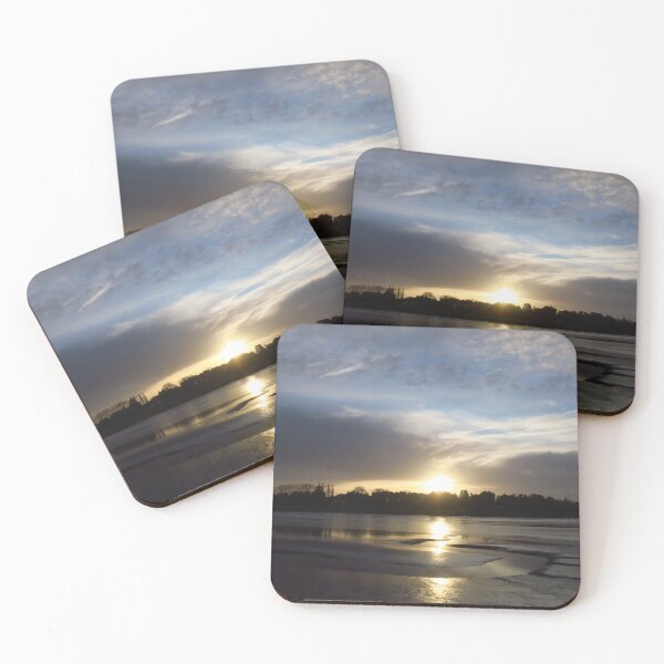 Item preview, Mudflat Cloudscape, River Deben, Woodbridge designed and sold by wiggyofipswich.