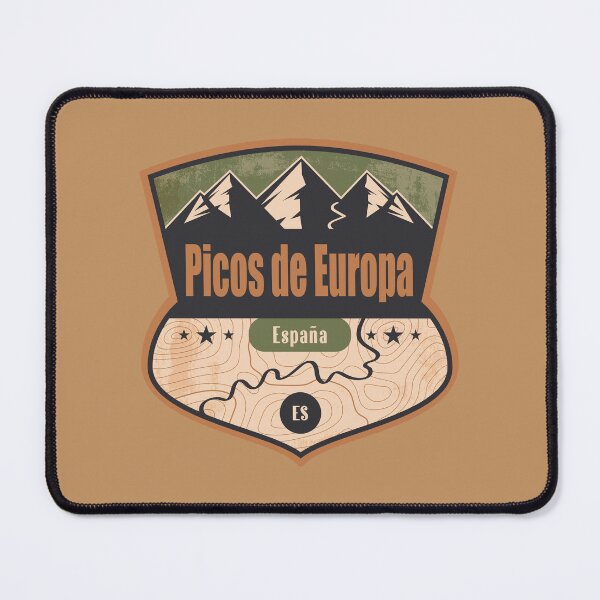 Item preview, Picos de Europa Mountain Adventure Badge designed and sold by CynthiaGraphics.
