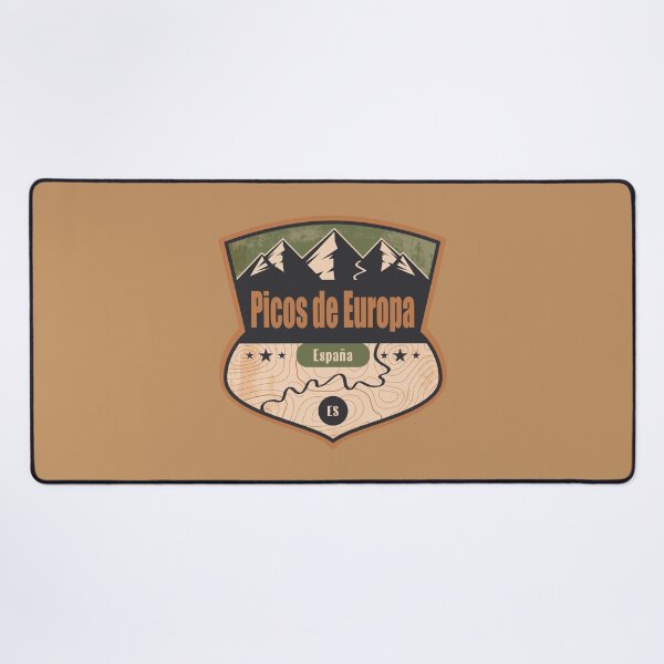 Item preview, Picos de Europa Mountain Adventure Badge designed and sold by CynthiaGraphics.