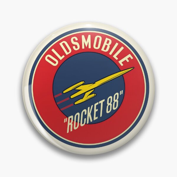 Item preview, 1949-1953 Oldsmobile Rocket 8 emblem  designed and sold by retropetrol.