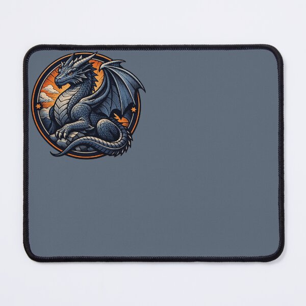 Item preview, Blue Dragon Emblem – Celestial Guardian Medallion designed and sold by SilentPowerArt.