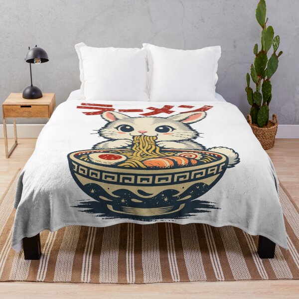 Item preview, Cute Ramen Bunny– Kawaii Japanese Noodle Lover Bunny Meme designed and sold by will freed18.