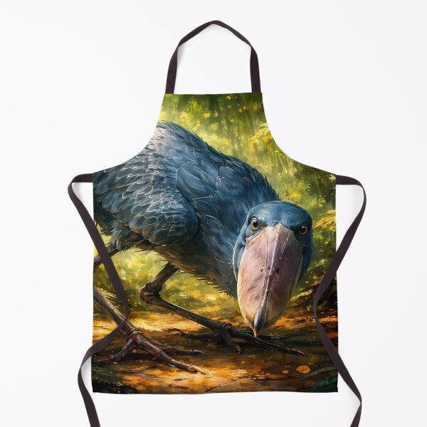 Item preview, Enigmatic Shoebill in Lush Forest designed and sold by cuprum.
