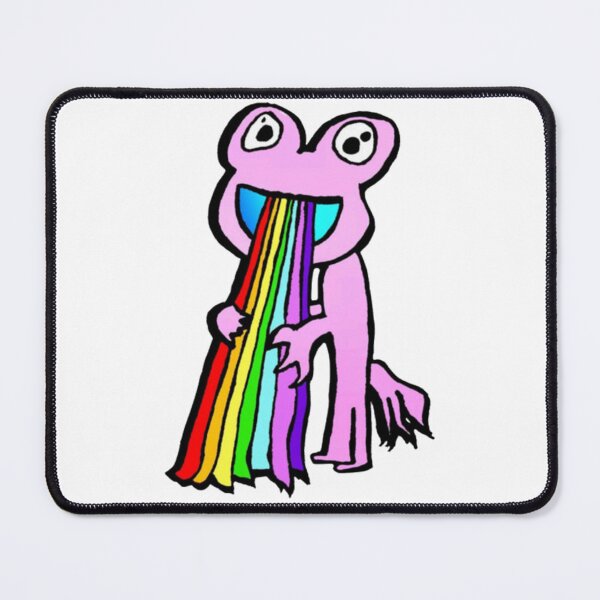 Item preview, Rainbow Puke Frog Funny designed and sold by oddbrick-parade.