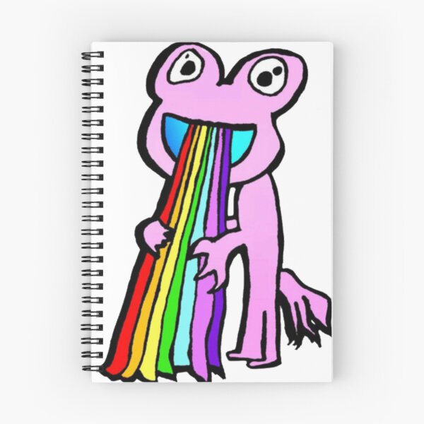 Item preview, Rainbow Puke Frog Funny designed and sold by oddbrick-parade.