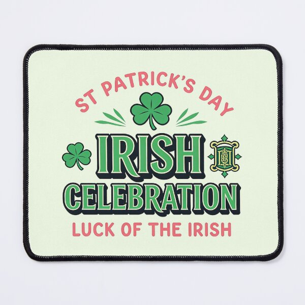 Item preview, Luck of the Irish Celebration Typography designed and sold by zzz888.