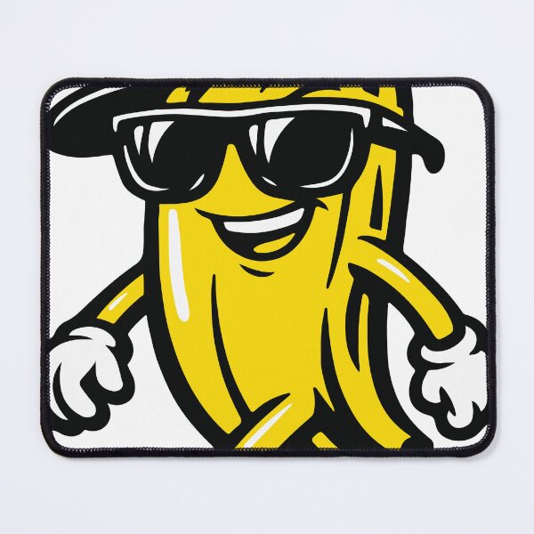Item preview, A humorous banana character with a cool street attitude. The exaggerated pose and confident facial expression create a playful design that works perfectly  designed and sold by Dejbar.