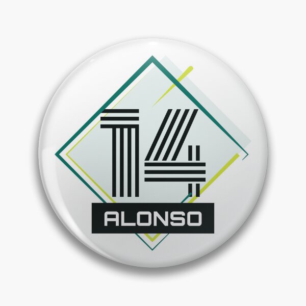 Item preview, Fernando Alonso - Formula 1 Aston Martin F1 Team - Number 14 designed and sold by Cgraphy.