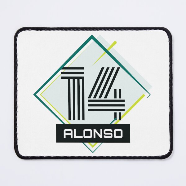 Item preview, Fernando Alonso - Formula 1 Aston Martin F1 Team - Number 14 designed and sold by Cgraphy.
