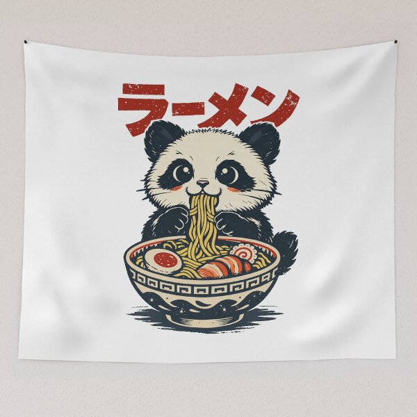 Item preview, Cute Ramen Panda – Kawaii Japanese Noodle Lover Panda Meme  designed and sold by will freed18.