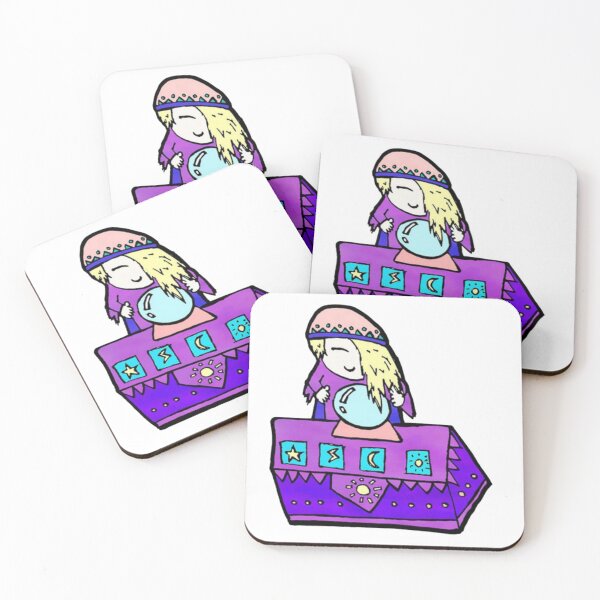 Item preview, Crystal Ball Fortune Teller Cute designed and sold by oddbrick-parade.