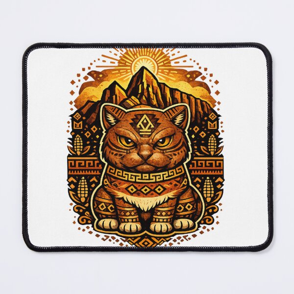 Item preview,  Guardian Cat – Machu Picchu Inspired  designed and sold by FontheadArt.