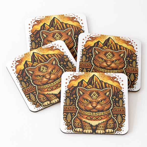 Item preview,  Guardian Cat – Machu Picchu Inspired  designed and sold by FontheadArt.