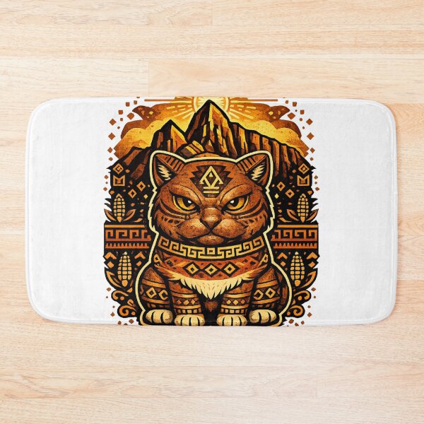 Item preview,  Guardian Cat – Machu Picchu Inspired  designed and sold by FontheadArt.