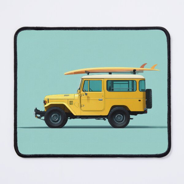 Item preview, Surfboard on a yellow vehicle designed and sold by anytka.