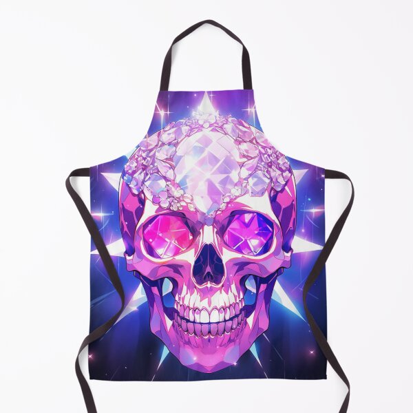 Item preview, Neon Crystal Skull designed and sold by madkiitten.