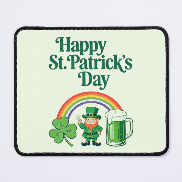 Item preview, Lucky Leprechaun Rainbow St Patricks Day designed and sold by zzz888.