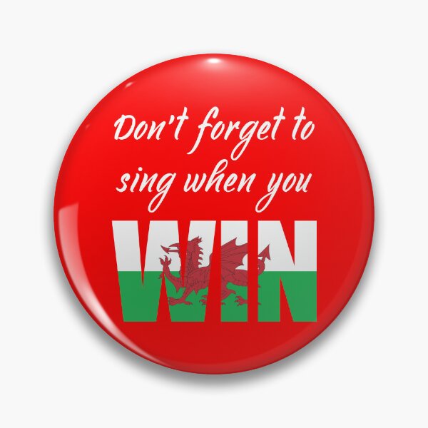 Item preview, Wrexham Wales Football Soccer WIN (white text) designed and sold by Bizb.
