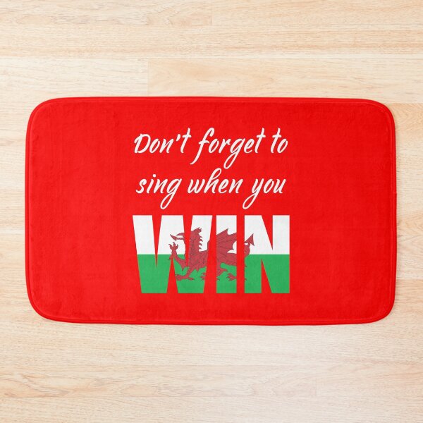 Item preview, Wrexham Wales Football Soccer WIN (white text) designed and sold by Bizb.