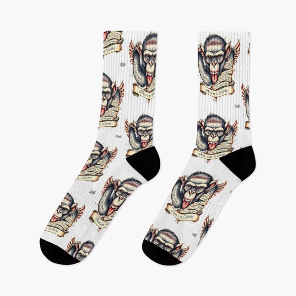 Item preview, Punch Monkey – Funny Retro Meme Design for Trend Lovers designed and sold by Sweet Dreams & Fantasia.