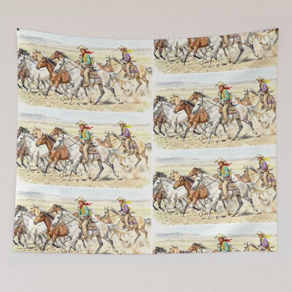 Item preview, Cowboys & Horses 2026 designed and sold by Steve McKinnis.