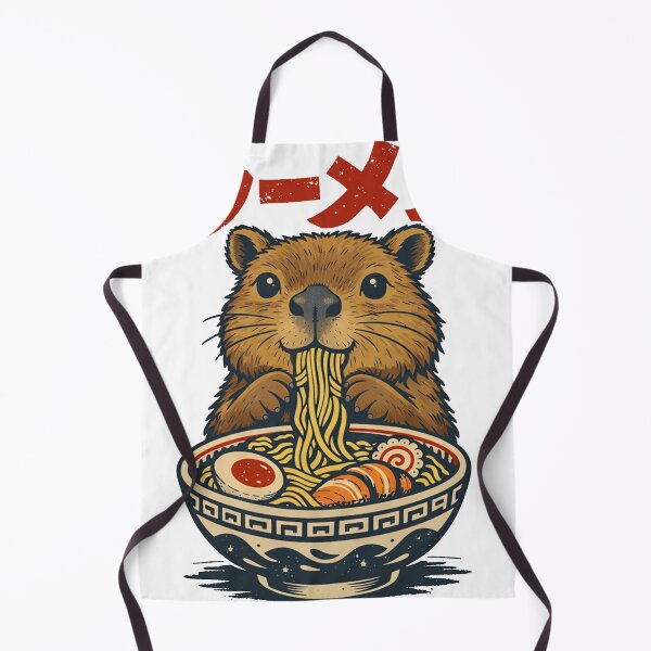 Artikelvorschau, Süßes Ramen Capybara – Kawaii japanischer Nudelliebhaber Capybara Meme entworfen und verkauft von will freed18.